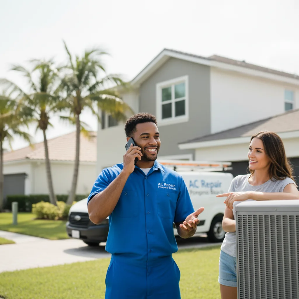 AC Repair Pompano Beach customer support in Otis